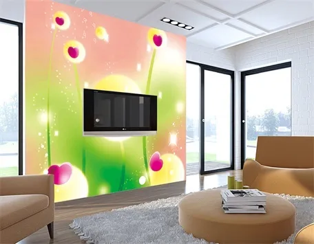 电视墙背景画效果图片