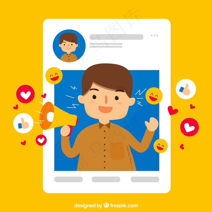 Facebook影响者背景