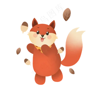 秋天小狐狸