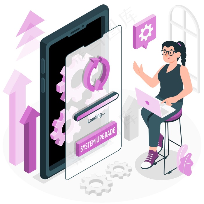 操作系统升级概念图