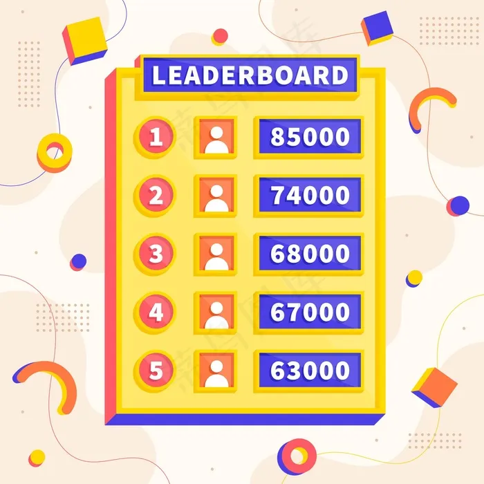 抽象背景排行榜eps,ai矢量模版下载