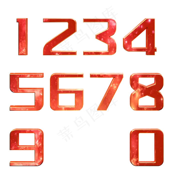 跨年倒计时套图(2000X2000(DPI:300))psd模版下载