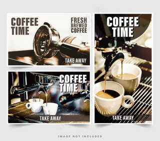 为社交网络设计餐厅横幅banner，广告模板