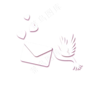 七夕信封与白鸽