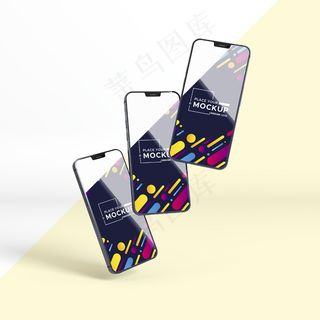 正面视图新电话集