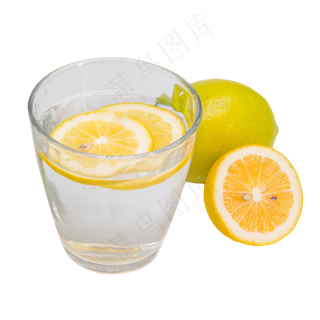 夏日柠檬水新鲜水果