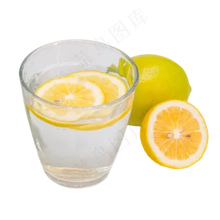 夏日柠檬水新鲜水果