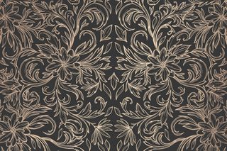 暗金色装饰花背景