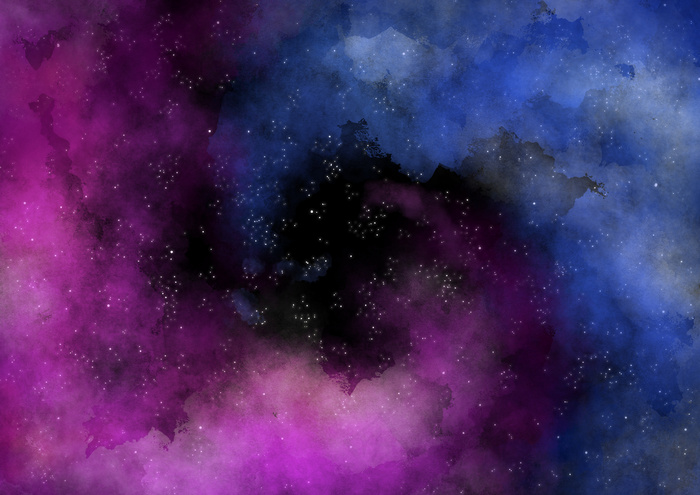 彩色水彩螺旋星云星系背景eps,ai矢量模版下载
