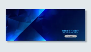 闪亮的低聚技术背景