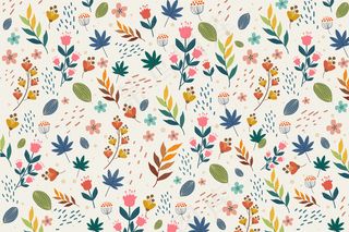 彩色小曲印花背景