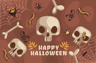 平面设计万圣节背景