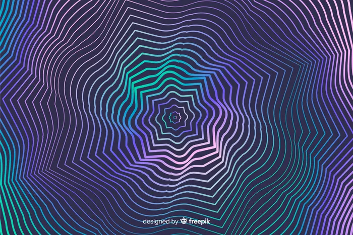 抽象幻觉效果背景eps,ai矢量模版下载