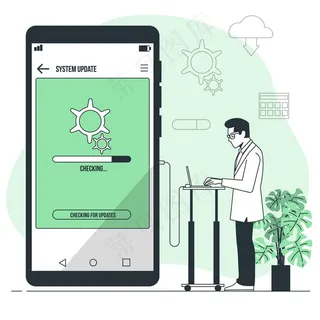 操作系统升级概念图