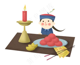 中元节僵尸百鬼节祭拜祖先