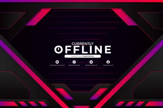 当前脱机背景紫粉色样式