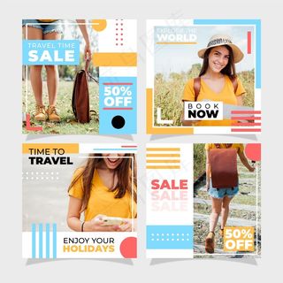 旅游销售模板集