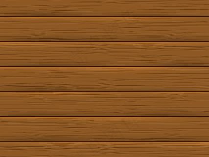 木材纹理，棕色木板。卡通风格的木制背景。