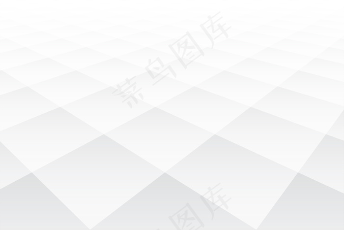 3d透视风格菱形白色背景