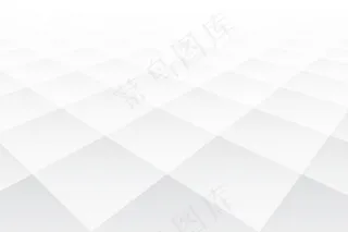 3d透视风格菱形白色背景