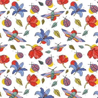 花虫图案 花虫图案