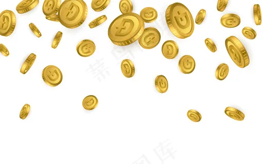 Btc公司。白色背景上隔离的比特币金币爆炸。加密货币概念。