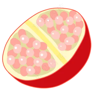 卡通水果石榴系列