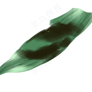 绿色的粽叶免抠图