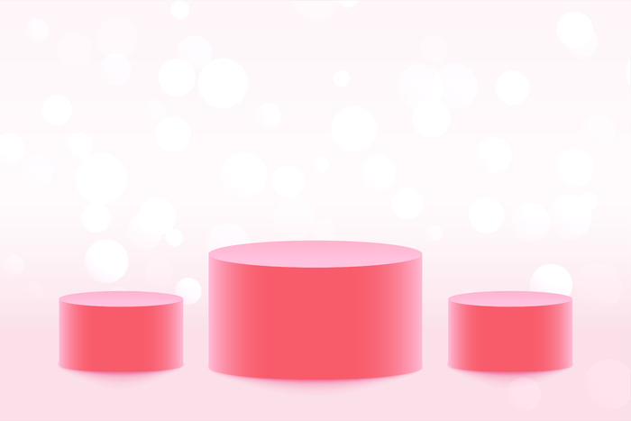 产品展示的三个讲台平台