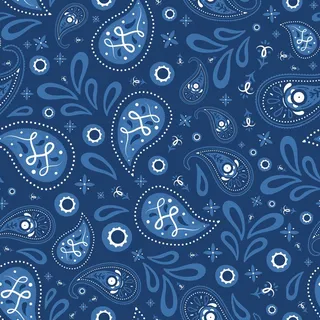 佩斯利头巾图案