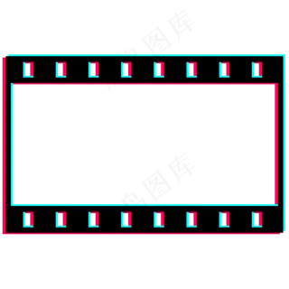 故障风胶片边框