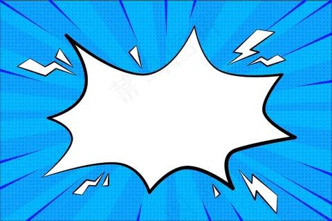 平面漫画风格墙纸