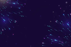 七彩霓虹流星背景设计