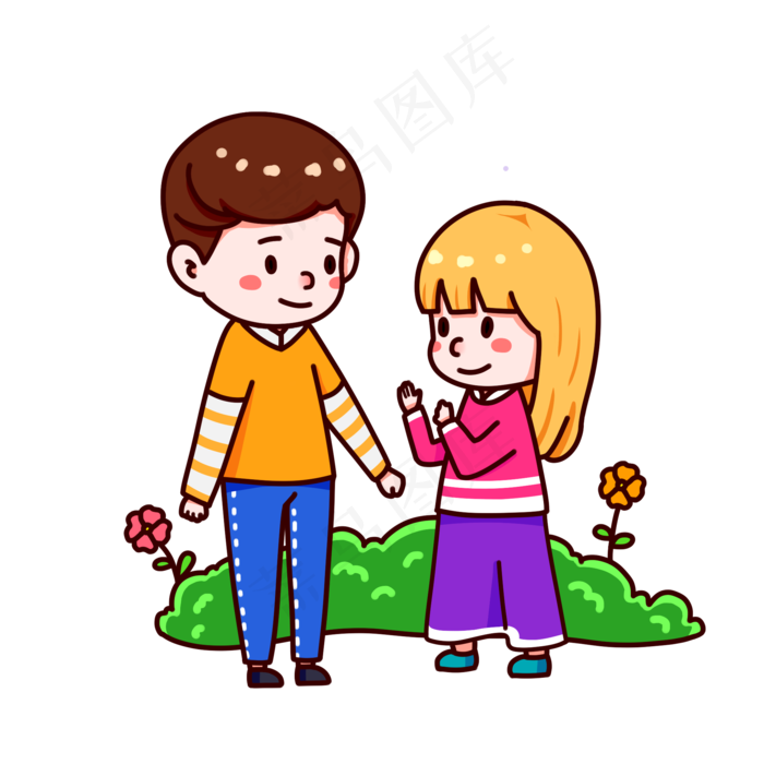 情人节约会男生女生