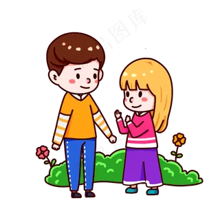 情人节约会男生女生