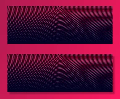 现代半色调横幅banner 现代半色调横幅banner