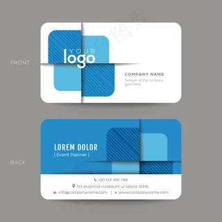 时尚大气创意名片设计