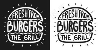 最好的汉堡刻字与射线和雕刻发髻。