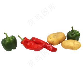 土豆甜椒蔬菜组合