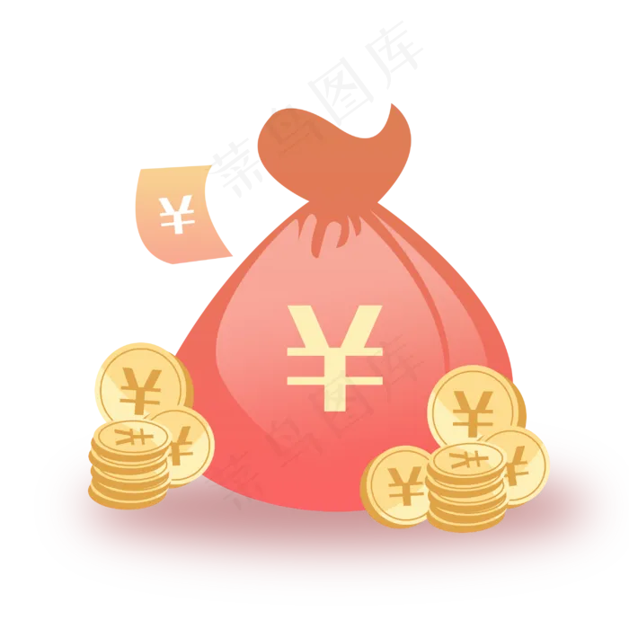 金融理财专辑钱袋子(3000X3000(DPI:300))psd模版下载