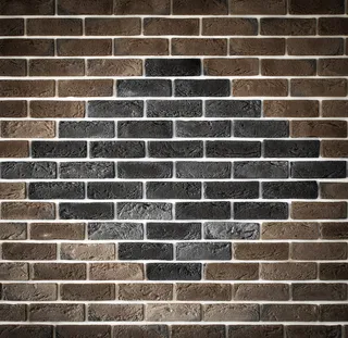 浅棕色砖墙配图案，创意背景音，特写，文本位置