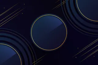 优雅的金色背景细节