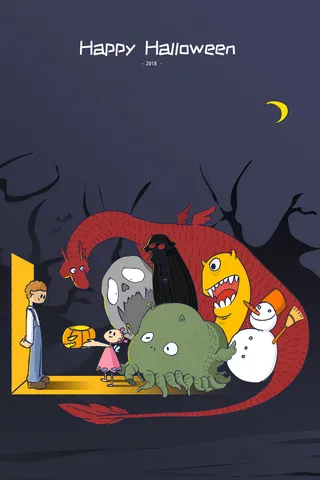 万圣夜不给糖果就捣蛋