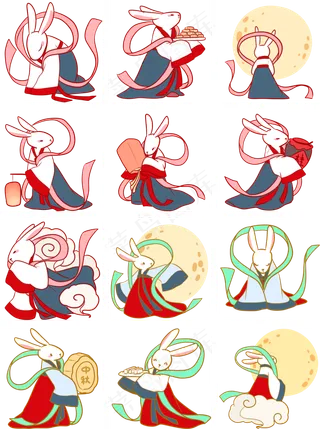 中秋节玉兔仙子