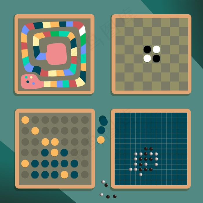 图文并茂的棋盘游戏