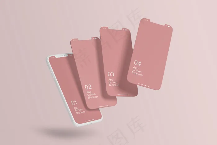 Clay智能手机app手机app移动应用程序app屏幕模型样机