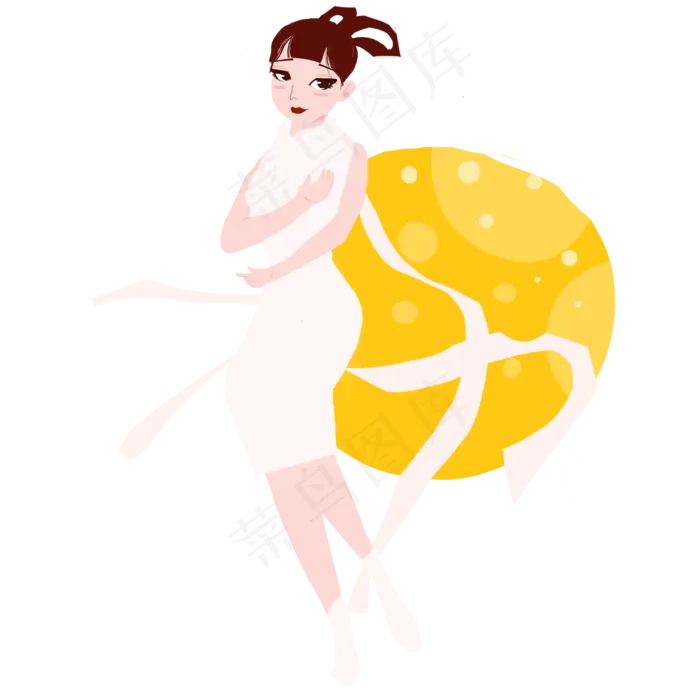 仙女嫦娥(2000X2000(DPI:72))psd模版下载