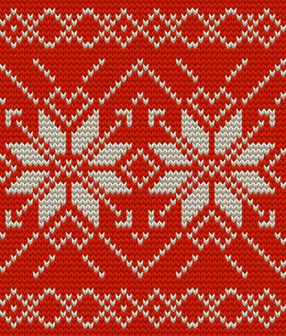 北欧针织完美无缝图案。只是为了享受。还包括