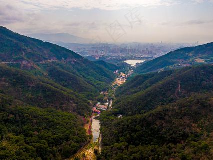 福州森林公园高空航拍 福州森林公园高空航拍
