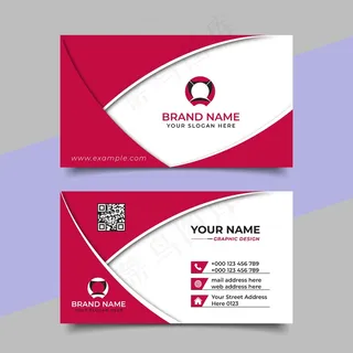 创意名片溢价矢量